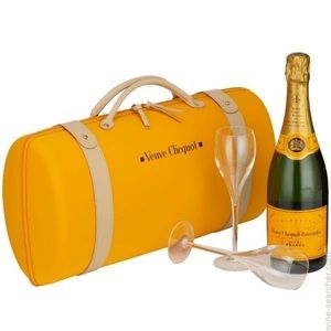 Veuve Clicquot Champagne Traveller Bag Carry Case RARE